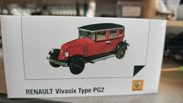 Modellino auto scala 1:43 Renault vivasix type PG2 Norev diecast modellismo da collezione - immagine 4