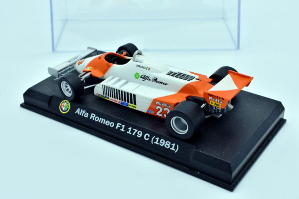 Modellino auto scala 1:43 Alfa Romeo F1 179 C diecast modellismo da collezione - immagine 3