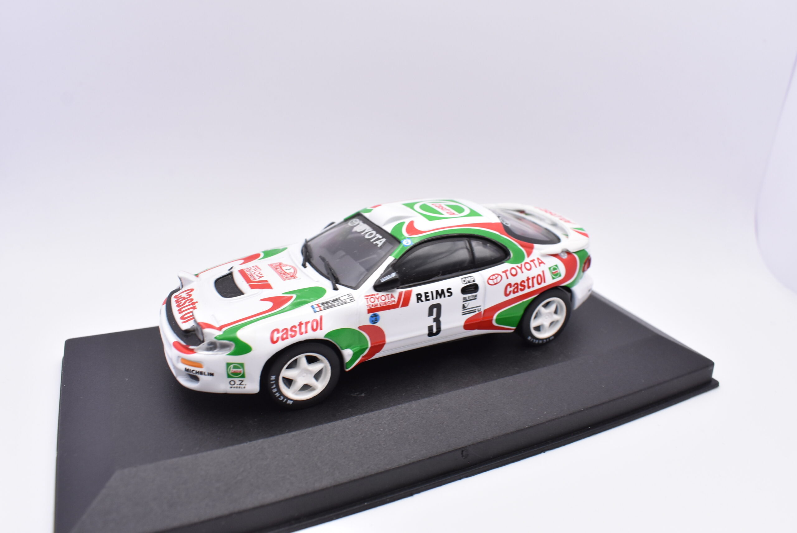 Modellino auto rally scala 1:43 Toyota Celica GT4 diecast modellismo statico - immagine 3