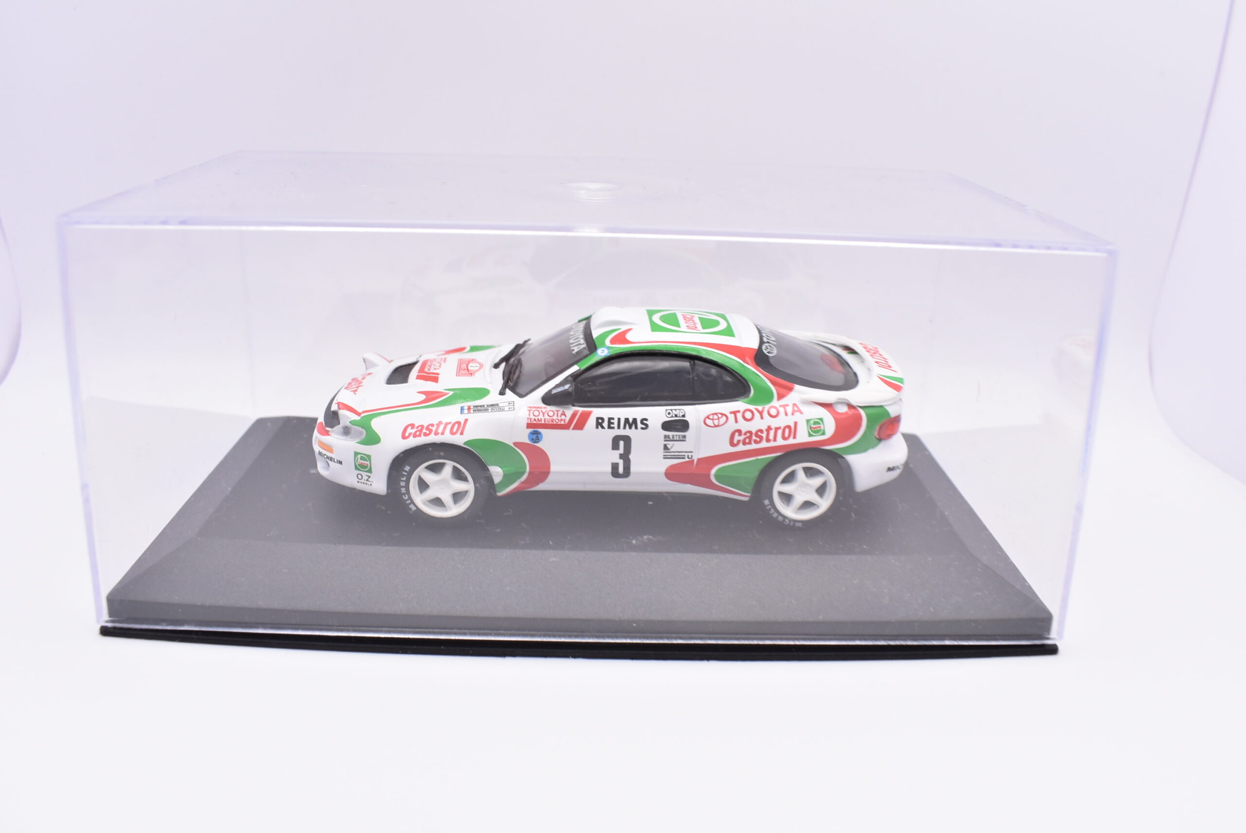 Modellino auto rally scala 1:43 Toyota Celica GT4 diecast modellismo statico - immagine 5
