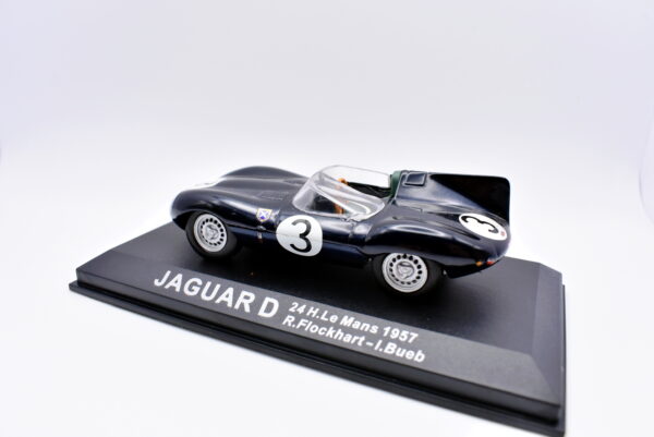 Modellino auto rally scala 1:43 Jaguar D diecast modellismo statico - immagine 4