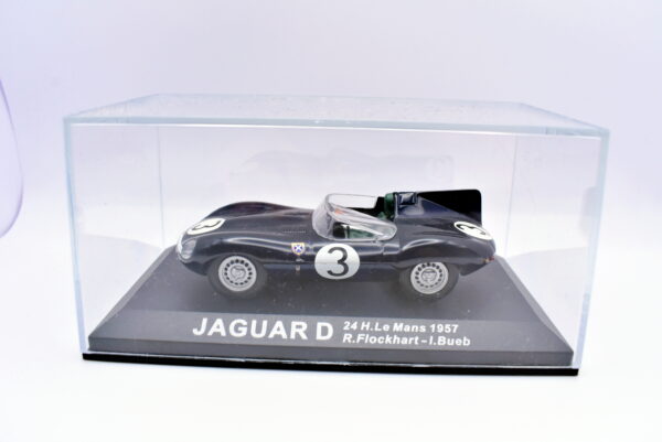 Modellino auto rally scala 1:43 Jaguar D diecast modellismo statico - immagine 5