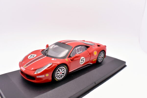 Modellino auto Ferrari 458 racing collection 1:43 diecast modellismo - immagine 3