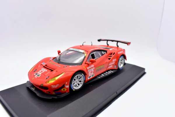 Modellino auto Ferrari 488 GTE racing collection 1:43 diecast modellismo - immagine 3