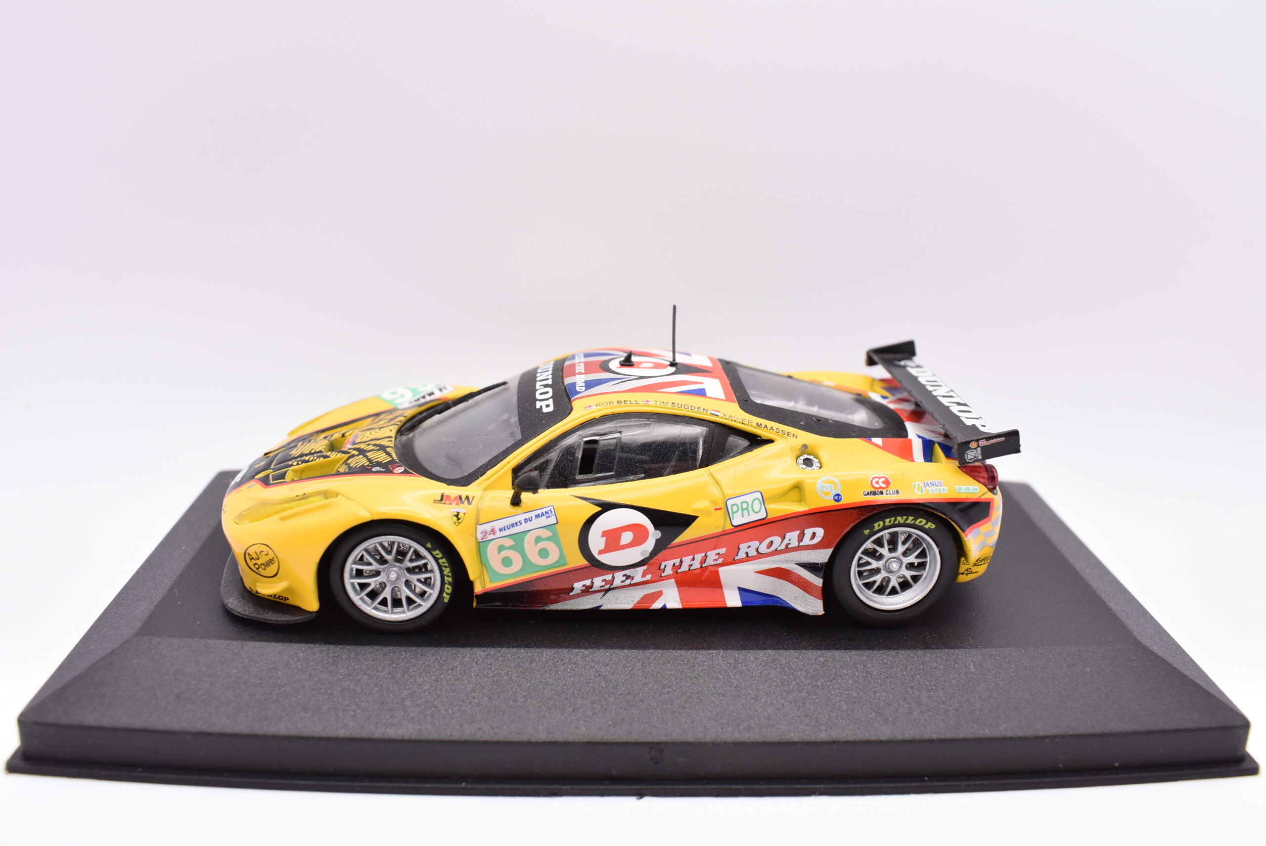 Modellino auto Ferrari 458 racing collection 1:43 diecast modellismo