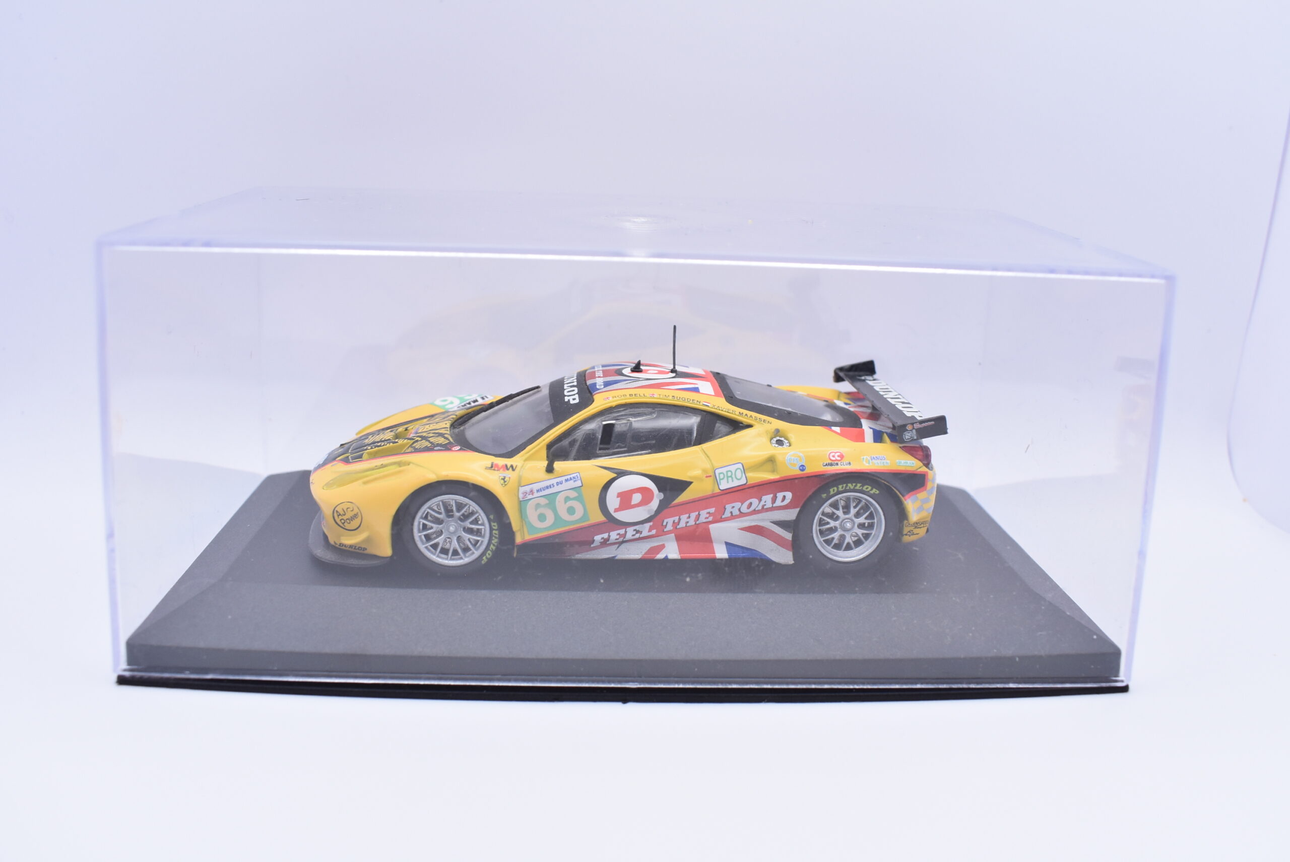 Modellino auto Ferrari 458 racing collection 1:43 diecast modellismo - immagine 5