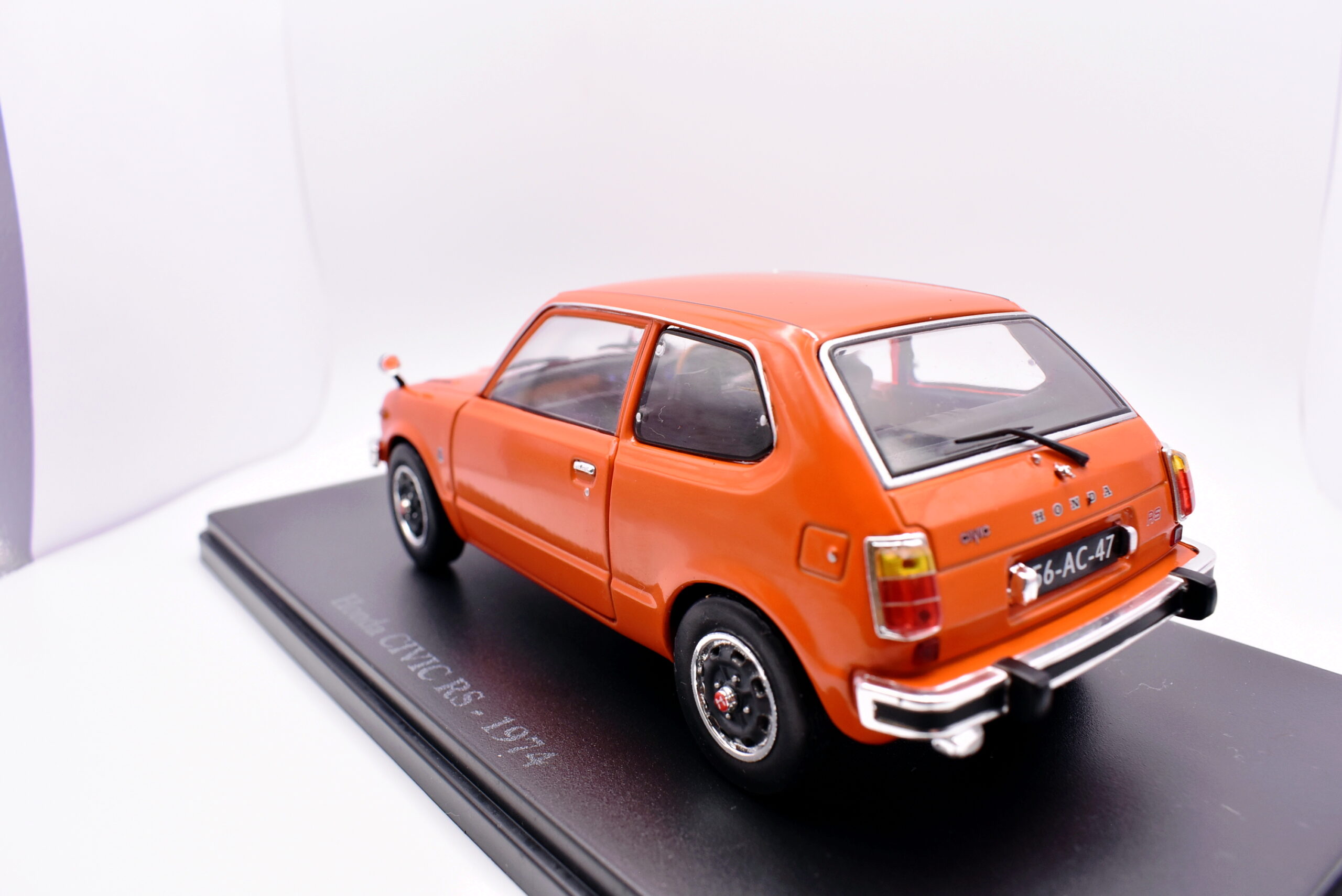 Modellino auto scala 1:24 Honda Civic RS modellismo statico da collezione - immagine 4