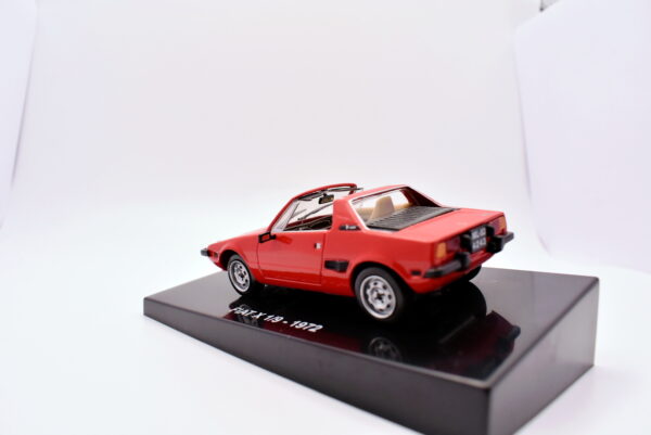 Modellino auto scala 1:43 Fiat X 1/9 diecast modellismo statico - immagine 4