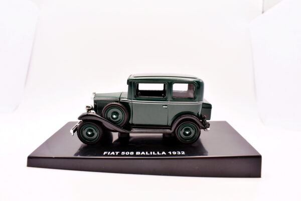 Modellino auto scala 1:43 Fiat 508 Balilla diecast modellismo statico - immagine 2