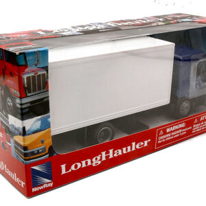 Modellino camion scala 1:43 UTILITY TRUCK CENTINATO CABINA BLU