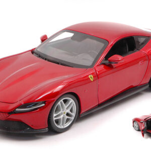 Modellino auto scala 1:24 Burago FERRARI ROMA RED diecast modellismo statico