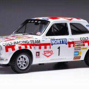 Modellino auto rally scala 1:18 Ixo Model  FORD ESCORT MK I RS 1600 N.1 1000 LAKES RALLY 1973 MAKINENLIDDON modellismo statico collezione