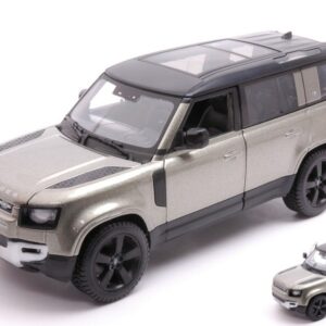 Modellino auto scala 1:24 Burago LAND ROVER DEFENDER 110 2022 diecast modellismo statico