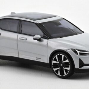 Modellino auto scala 1:43 Norev POLESTAR 2 2024 SILVER diecast modellismo statico