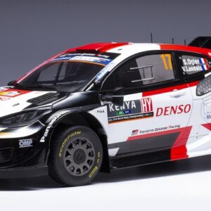 Modellino auto rally scala 1:18 Ixo Model  TOYOTA GR YARIS RALLY1 HYBRID N.17 SAFARI RALLY 2023 OGIER-LANDAIS modellismo statico collezione