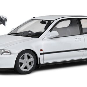 Modellino auto scala 1:18 Solido HONDA CIVIC EG6 SIR 2 WHITE diecast modellismo statico