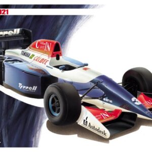 Modellino model kit di montaggio Hasegawa TYRRELL 021 scala 1:24 modellismo
