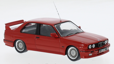 Modellino auto scala 1:43 Ixo BMW M3 1990 RED diecast modellismo statico