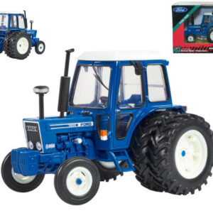 Modellino trattore mezzi agricoli Britains FORD 7600 WITH DUAL 1:32