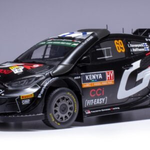 Modellino auto scala 1:18 Ixo TOYOTA YARIS WRC SAFARI RALLY KENYA 2024