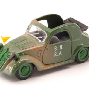 Modellino auto scala 1:43 Brumm SIMCA 5 MILITARE D-DAY 1944 modellismo statico