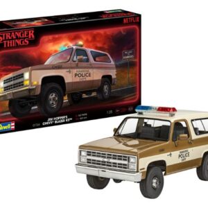 Modellino auto model kit CHEVY BLAZER K5 JIM HOPPER'S modellismo statico