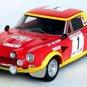 Modellino auto rally scala 1:43 Trofeu  FIAT 124 ABARTH N.1 TOUR DE CORSE 1974 ALEN-KIVIMAKI