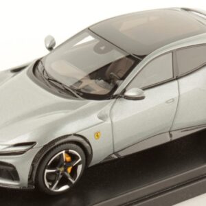 Modellino auto scala 1:43 Looksmart FERRARI PUROSANGUE SILVER modellismo statico