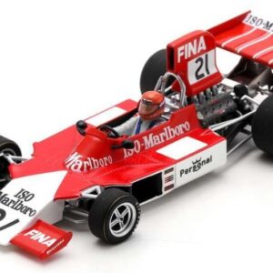 Modellino auto formula 1 F1 scala 1:43 Spark Model  ISO MARLBORO (WILLIAMS) FW N.21 BELGIUM GP 1974 GIJS VAN LENNEP modellismo