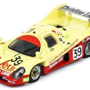 Modellino auto scala 1:43 Spark Model racing RONDEAU M382 N.39 24 H LE MANS 1985 SOTTY-JUSTICE-OUDET modellismo statico