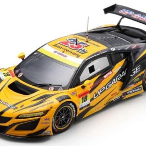Modellino auto scala 1:43 Spark Model racing UPGARAGE NSX GT3 N.18 SUPER GT300 2024 KOBAYASHI-KOIDE-MITSUI modellismo statico