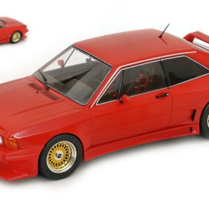 Modellino auto scala 1:18 VW SCIROCCO RIEGER GTO 1980 RED diecast modellismo statico