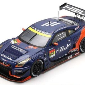 Modellino auto scala 1:43 Spark Model  HELM MOTORSPORTS GT-R N.62 SUPER GT300 2024 HIRATE-HIRAKI-R.HIRAKI racing modellismo