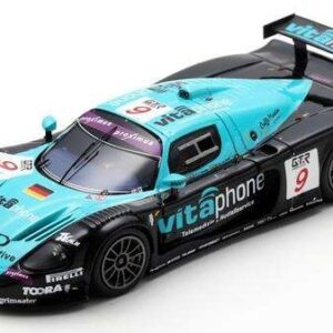 Modellino auto scala 1:43 Spark Model  MASERATI MC12 GT1 N.9 WINNER 24 H SPA 2005 BARTELS-SCHEIDER-VAN DER POEL racing modellismo