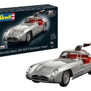 Modellino model kit SET MERCEDES 300 SLR UHLENHAUT COUPE scala 1:24 modellismo