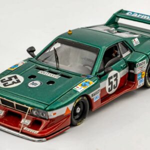 Modellino auto scala 1:43 Best Model  LANCIA BETA MONTECARLO TURBO N.53 24 H LE MANS 1980 FACETTI-FINOTTO racing modellismo