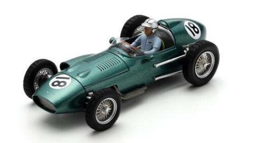 Modellino auto formula 1 F1 scala 1:43 Spark Model  ASTON MARTIN DBR5 N.18 GR.BRITAIN GP 1960 ROY SALVADORI