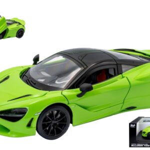 Modellino auto scala 1:18 MC LAREN 750S GREEN diecast modellismo statico