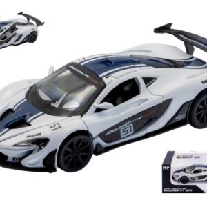 Modellino auto scala 1:32 MC LAREN P1 GTR diecast modellismo statico collezione