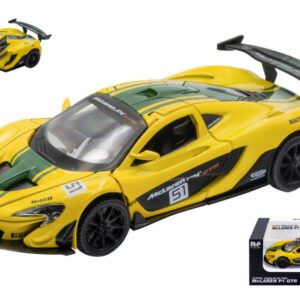 Modellino auto scala 1:32 MC LAREN P1 GTR  YELLOW diecast modellismo statico