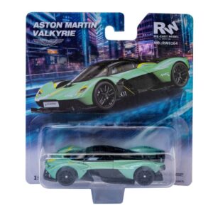 Modellino auto scala 1:64 RE.EL.Toys  ASTON MARTIN VALKYRIE GREEN BLISTER 1:64 modellismo statico collezione
