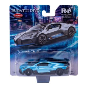 Modellino auto scala 1:64 BUGATTI DIVO modellismo statico collezione