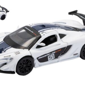 Modellino auto scala 1:43 MC LAREN P1 GTR WHITE modellismo statico collezione