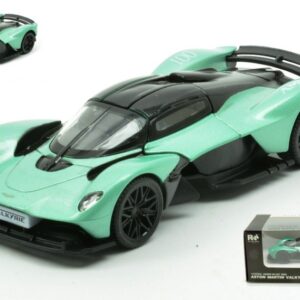 Modellino auto scala 1:43 RE.EL.Toys  ASTON MARTIN VALKYRIE GREEN modellismo collezione