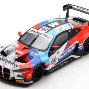 Modellino auto scala 1:18 Spark BMW M4 GT3 N.32 24H SPA 2024 racing modellismo