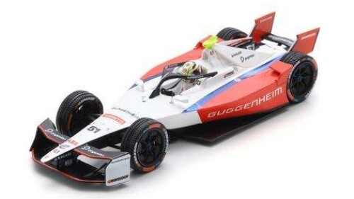 Modellino auto scala 1:43 Spark ANDRETTI FORMULA E MULLER racing modellismo
