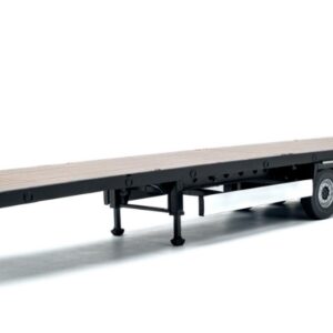 Modellino auto Solido TRANSPORT TRAILER RIMORCHIO scala 1:24 modellismo statico