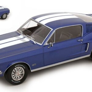 Modellino auto scala 1:18 FORD MUSTANG GT FASTBACK 1968 diecast modellismo statico