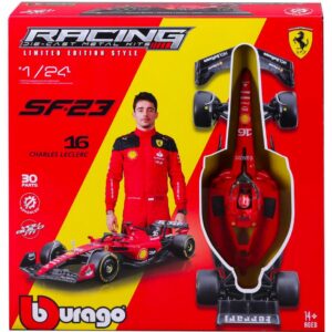 Modellino auto formula 1 F1 scala 1:24 Burago FERRARI SF-23 N.16 CHARLES LECLERC F1 2023