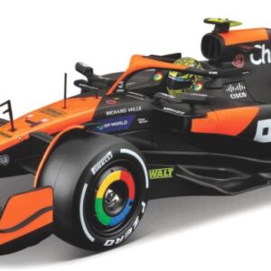 Modellino auto formula 1 F1 scala 1:24 Burago MC LAREN MCL38 NORRIS 2024 modellismo